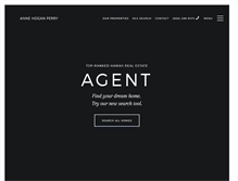 Tablet Screenshot of annehoganperry.com